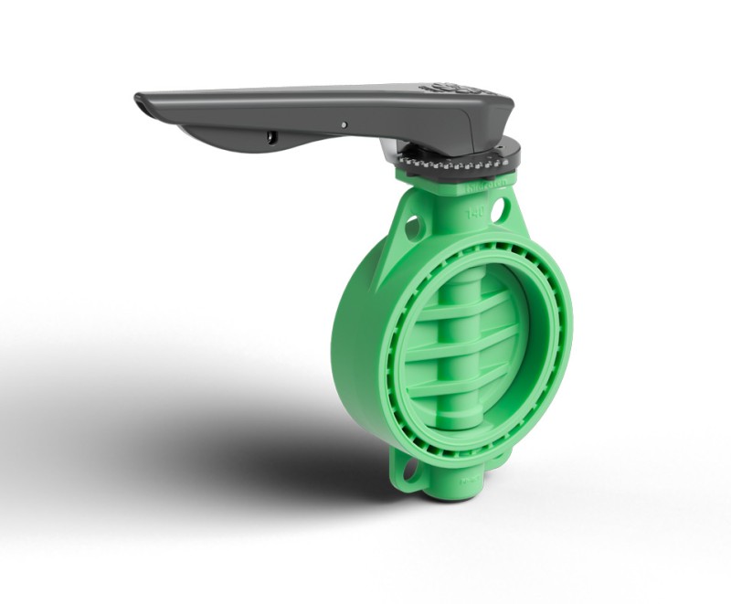 Válvulas de mariposa PP-RCT