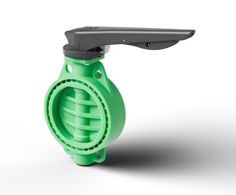 Válvulas de mariposa PP-RCT