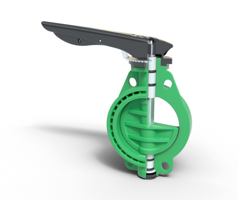 Válvulas de mariposa PP-RCT