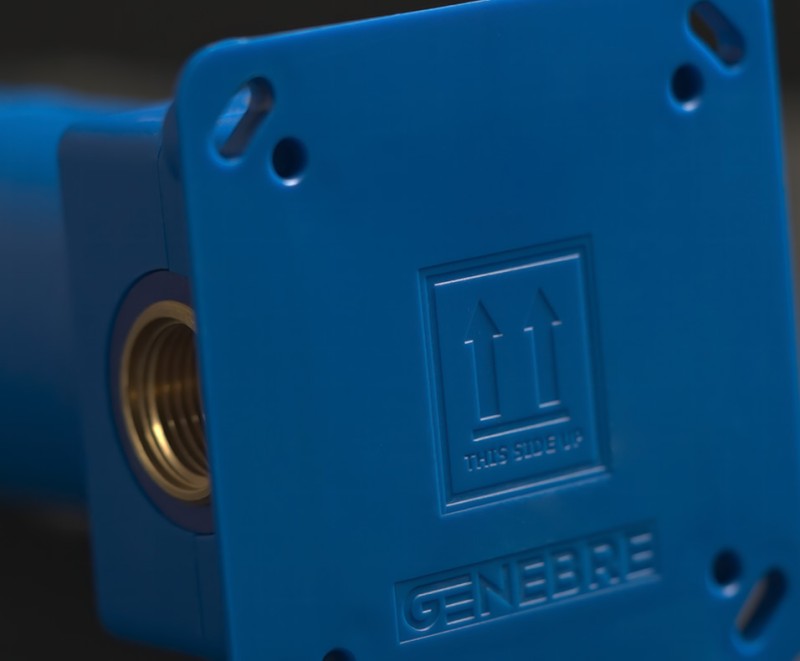 MONOMANDO EMPOTRADO DE DUCHA 2 VÍAS GE-EASY BOX – de la SERIE KORAL