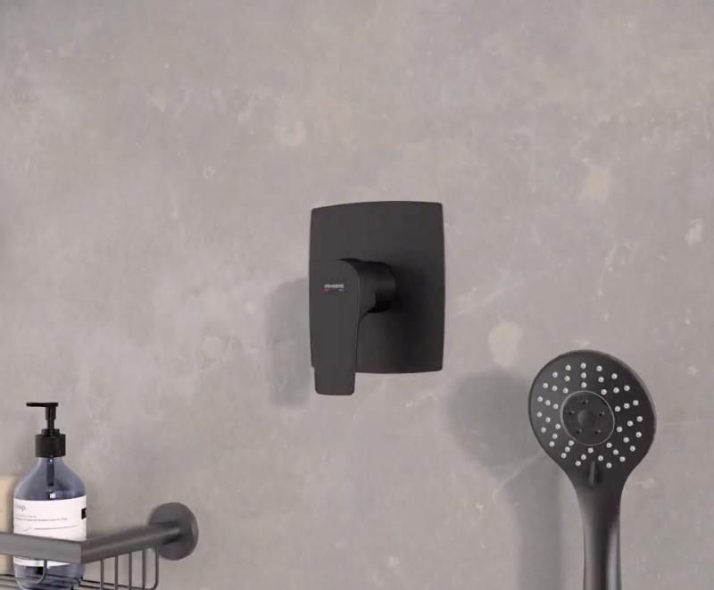 MONOMANDO EMPOTRADO DE DUCHA 2 VÍAS GE-EASY BOX – de la SERIE KORAL