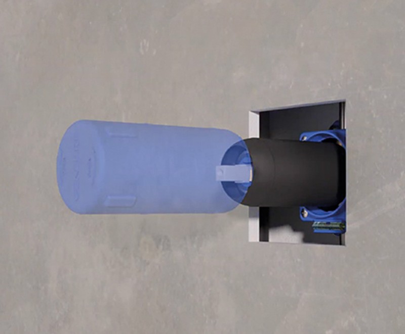 MONOMANDO EMPOTRADO DE DUCHA 2 VÍAS GE-EASY BOX – de la SERIE KORAL