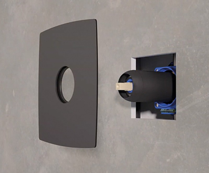 MONOMANDO EMPOTRADO DE DUCHA 2 VÍAS GE-EASY BOX – de la SERIE KORAL