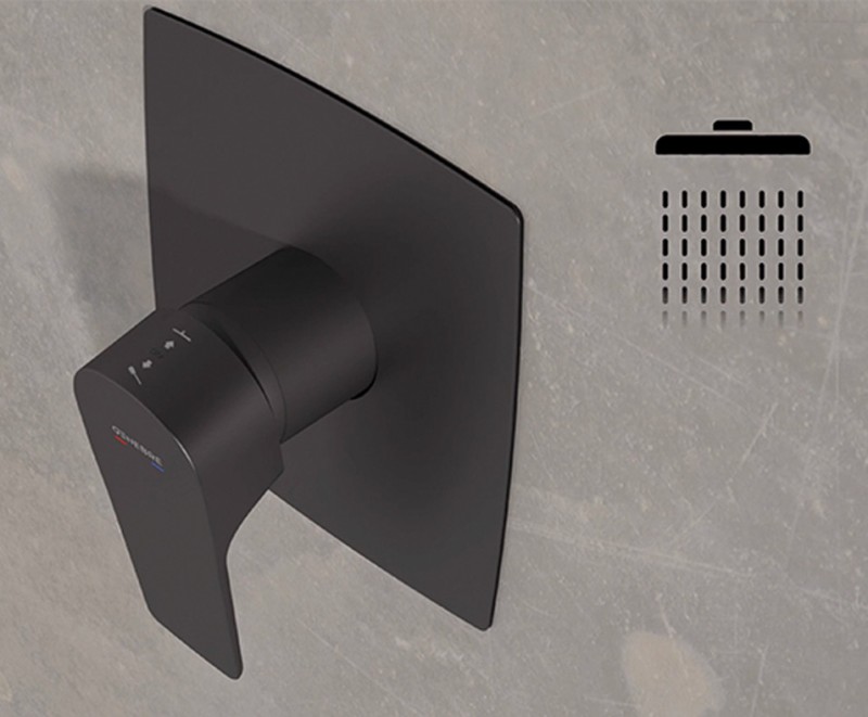 MONOMANDO EMPOTRADO DE DUCHA 2 VÍAS GE-EASY BOX – de la SERIE KORAL