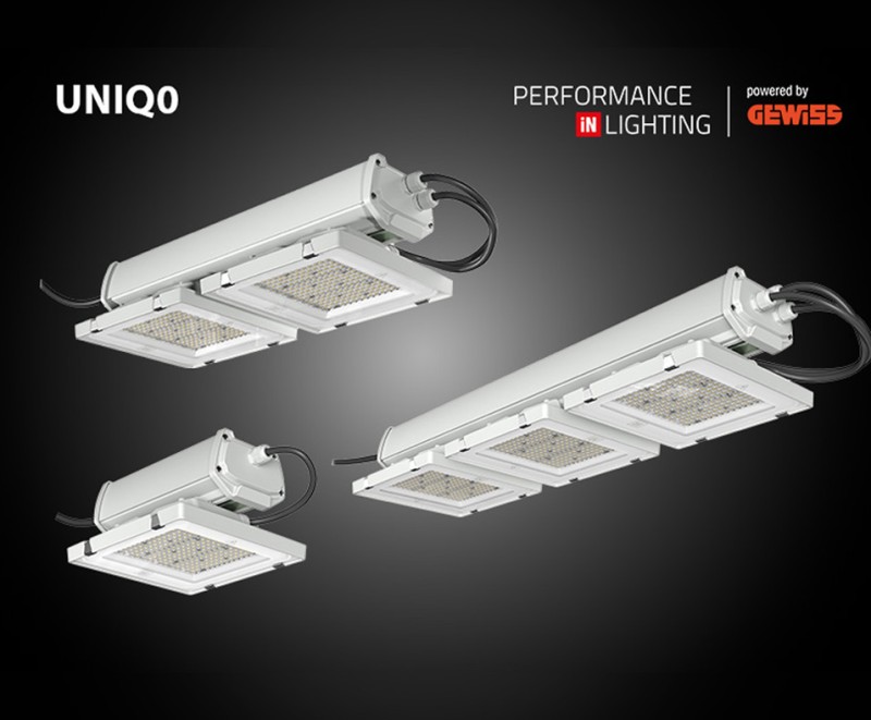 UNIQO – Luminaria industrial de suspensión