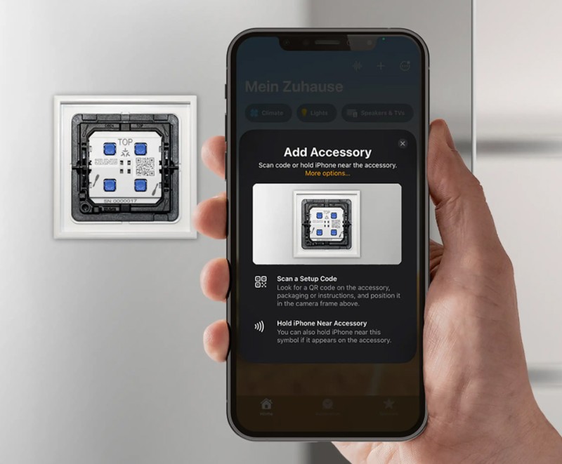 Pulsador Matter de JUNG