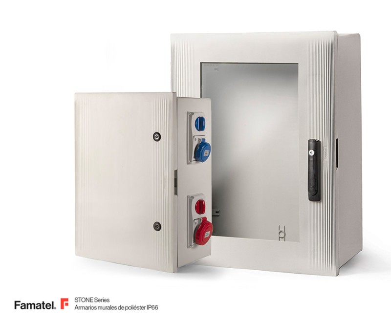STONE Serie – Armarios murales de poliéster reforzado con fibra de vidrio