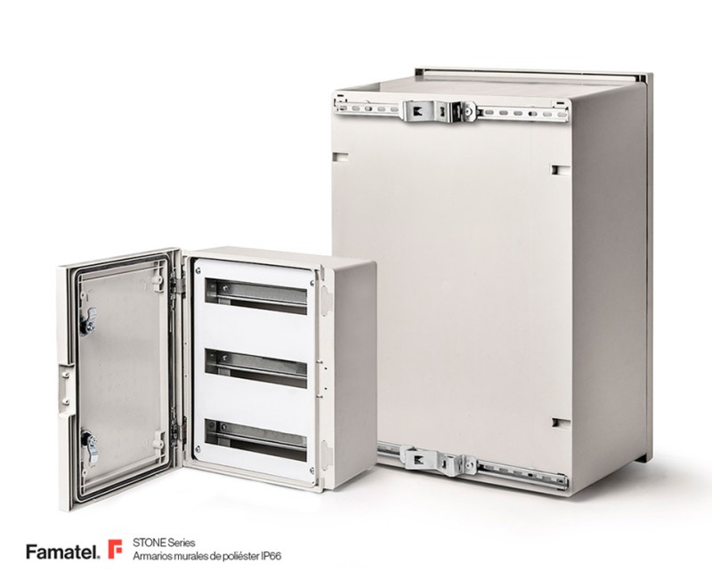 STONE Serie – Armarios murales de poliéster reforzado con fibra de vidrio